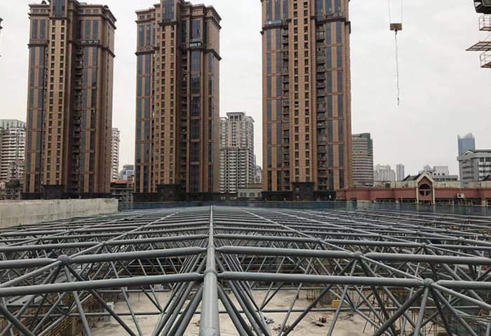 海宁螺栓球网架结构